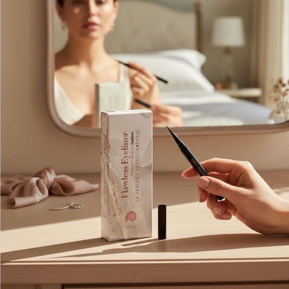 La Predire Prestuge Paris Black Flawless Eyeliner prestige pure black NWT - Picture 2 of 6